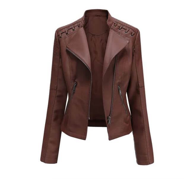 "Veste en cuir d&