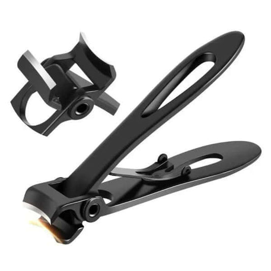 "Coupe-ongles robuste en acier inoxydable, design élégant pour ongles durs et épais, accessoire essentiel pour femmes"