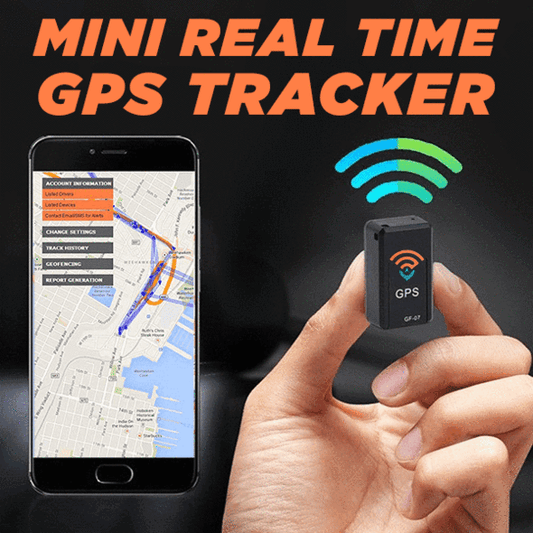 "Traceur GPS Mini noir compact, magnétique, pour suivi en temps réel sur surface métallique, idéal pour sécurité et discrétio