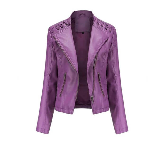"Veste en cuir d&