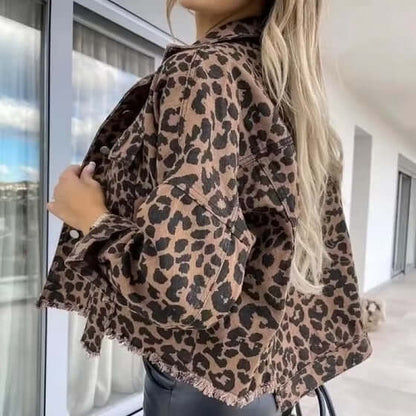 Veste imprimé léopard femme – Lovimora