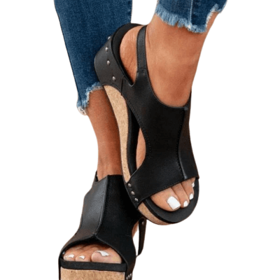 "Sandales orthopédiques élégantes pour femmes, confortables, avec design ergonomique et style contemporain."