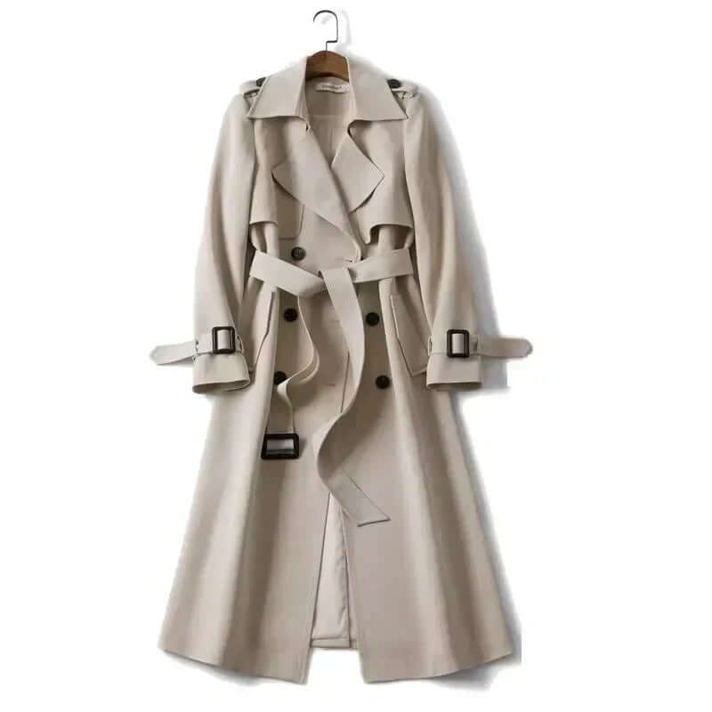 Trench-coat mi-long femme imperméable – Lovimora