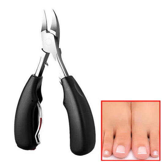 "Kit soin ongles premium avec outils en acier inoxydable, format compact, idéal pour manucures à domicile, accessoires inclus