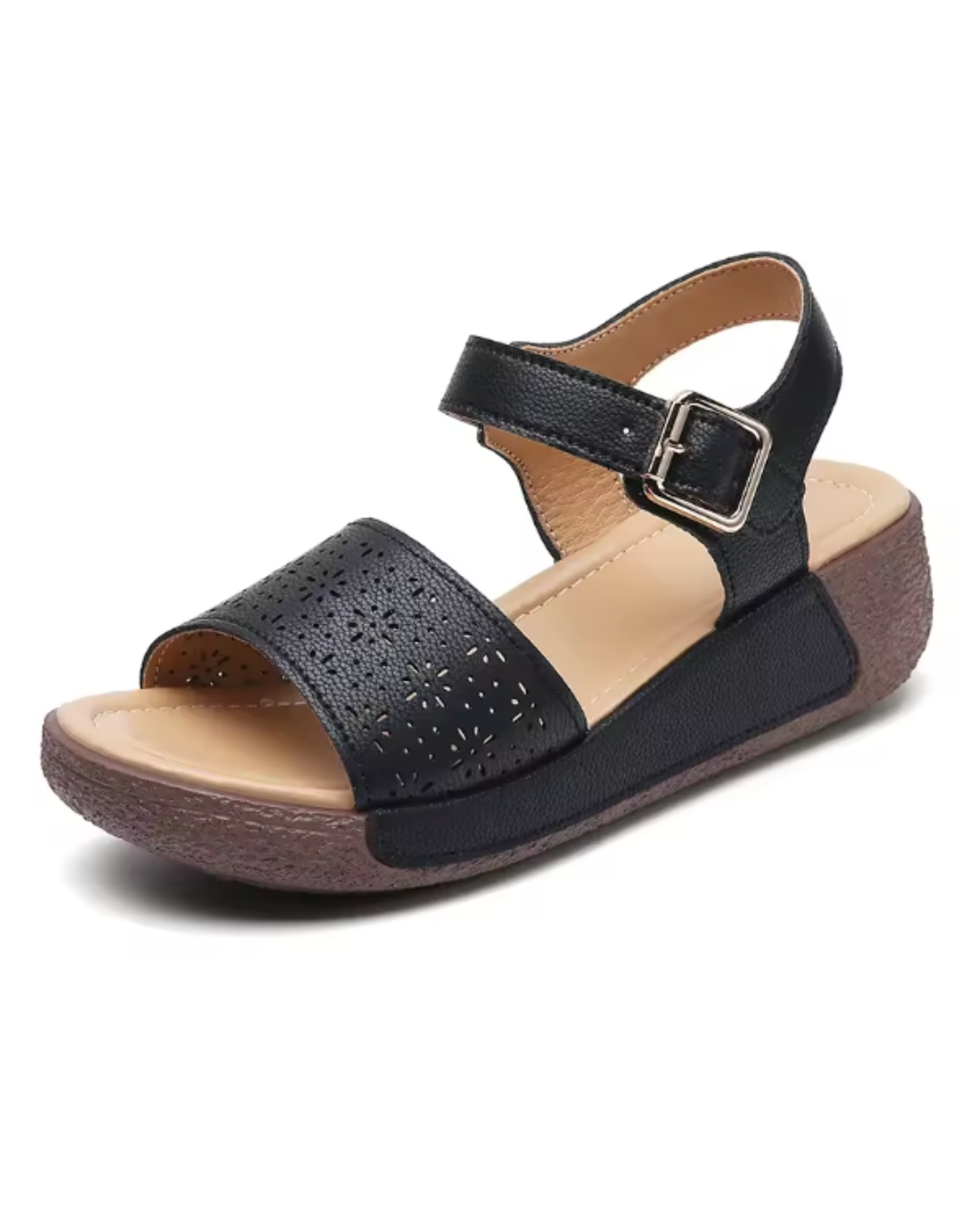 Sandales femme à boucle ajustable – Lovimora