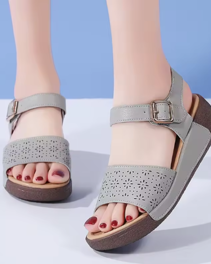Sandales femme à boucle ajustable – Lovimora