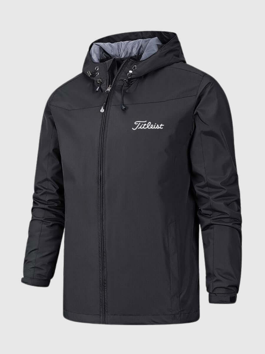 "Veste imperméable homme élégante, coupe-vent, confortable, idéale toutes saisons, style moderne pour pluie."