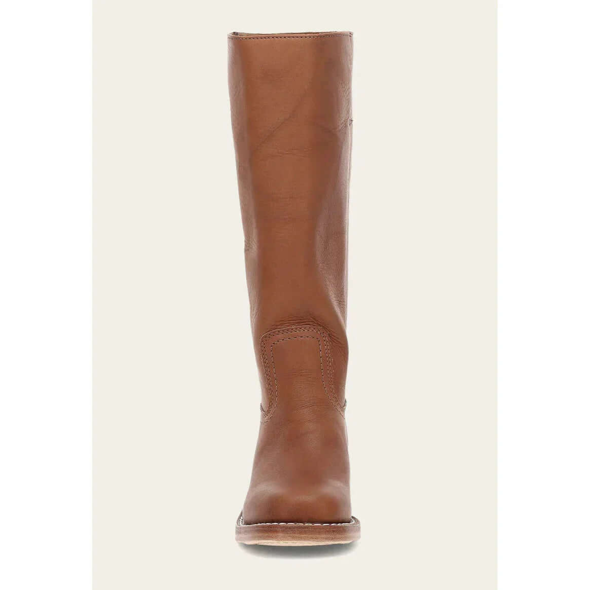 "Bottes hautes pour femmes en cuir avec talon bloc et bout carré, élégance et confort pour toutes occasions."