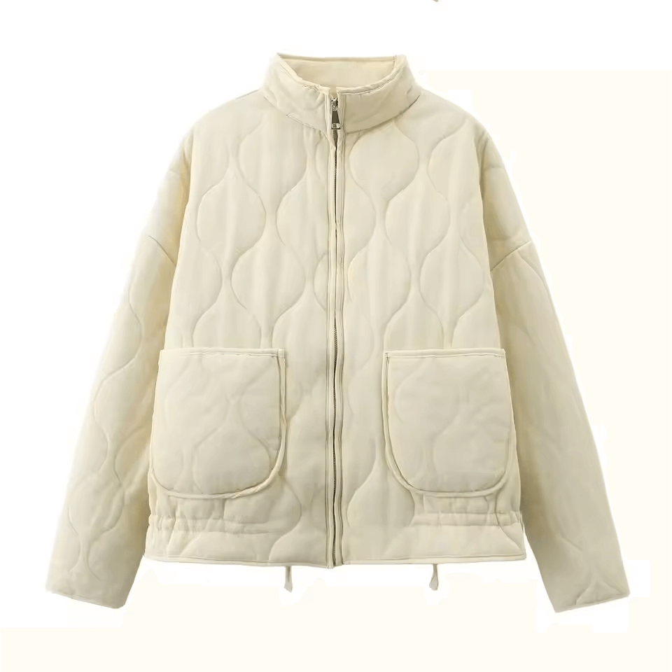"Veste Puffer Femme élégante, polyvalente et confortable, avec poches multiples, idéale pour style urbain et activités extéri