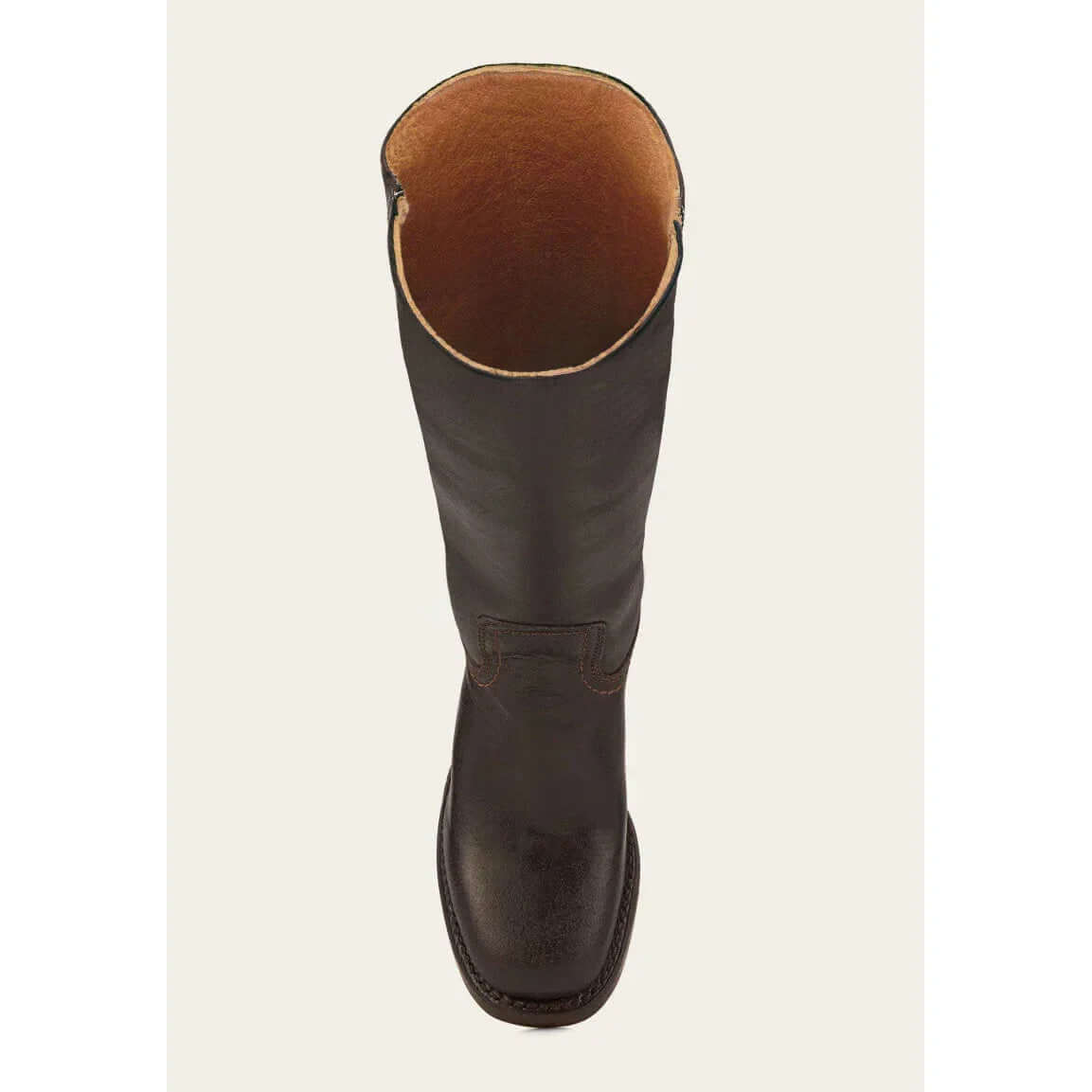 "Bottes hautes pour femmes en cuir avec talon bloc et bout carré, élégance et confort pour toutes occasions."