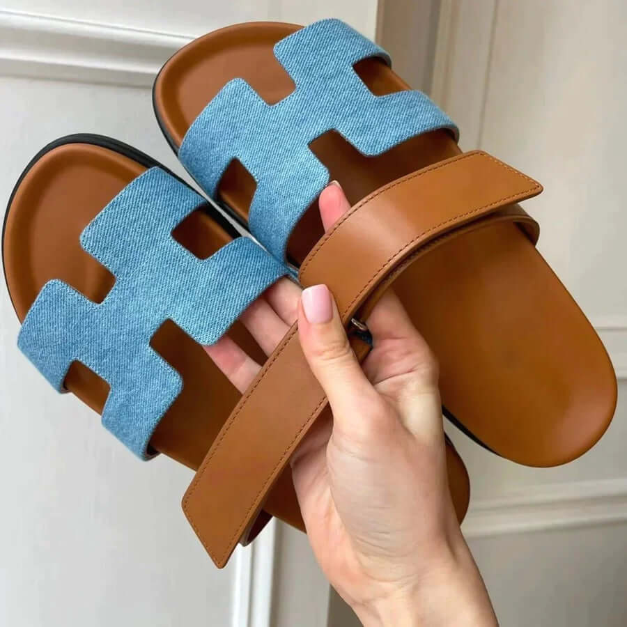 Sandales femme Paula élégantes, confortables, avec brides réglables et semelle antidérapante, parfaites pour l'été.