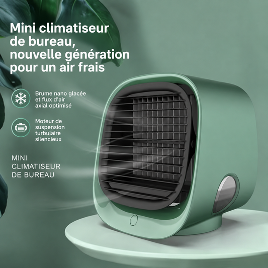 Mini Refroidisseur Bureau USB avec Veilleuse – Lovimora